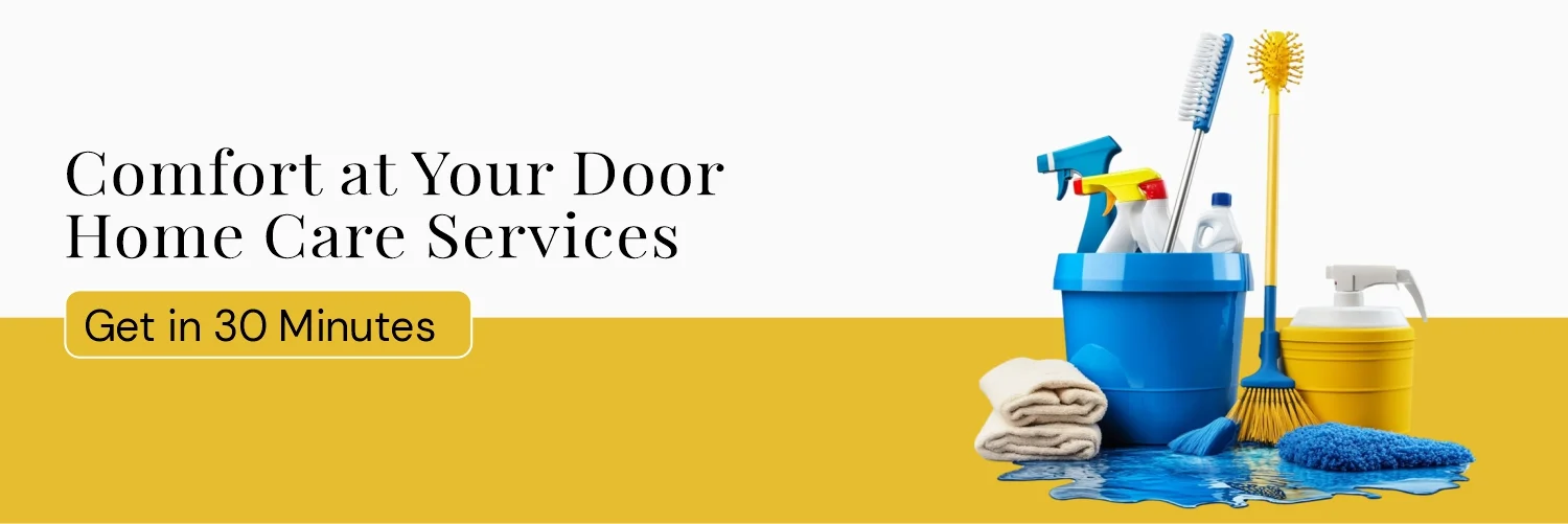 Promotional banner for homecare services