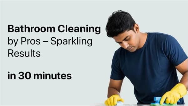 Bathroom cleaning service