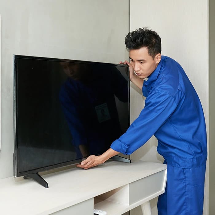 TV uninstallation (under 46 inch)