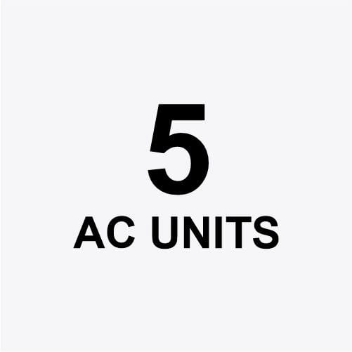 Foam-jet service (5 ACs)