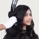 In curl or out curl blow-dry