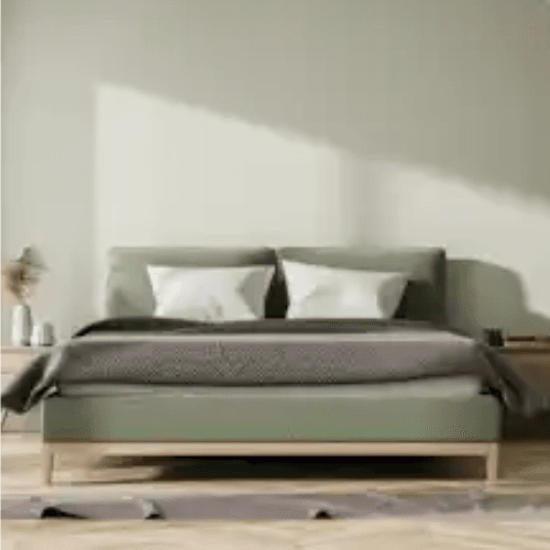 Furnished bedroom cleaning 