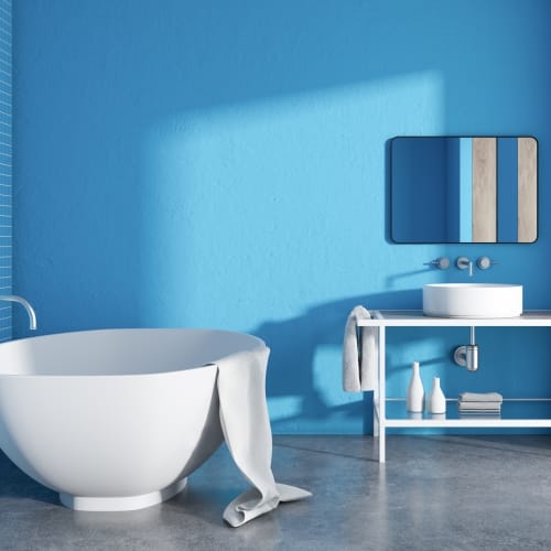 Washing area painting