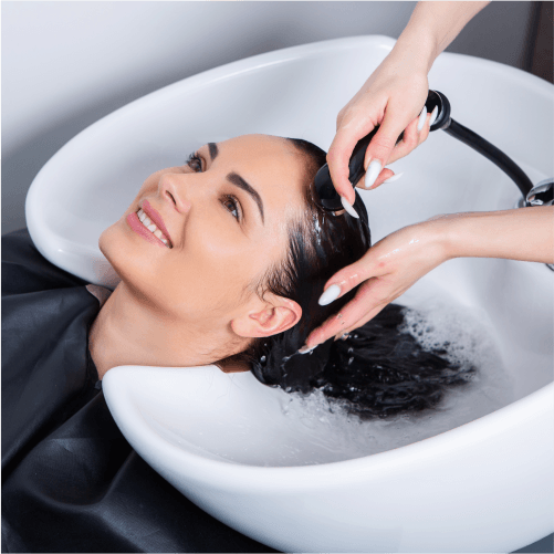 Hair trim & spa