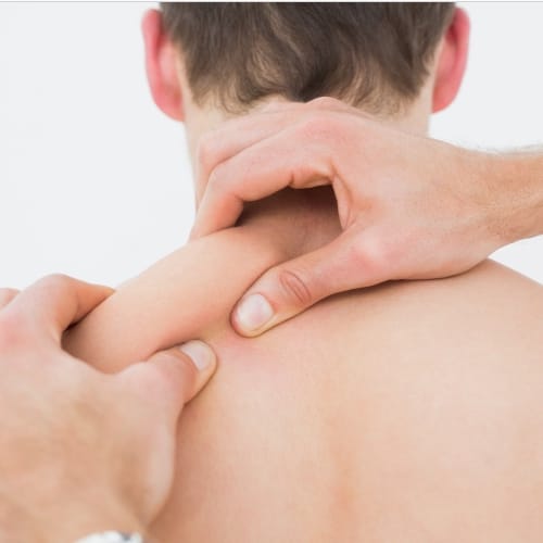 Head, neck & shoulder massage