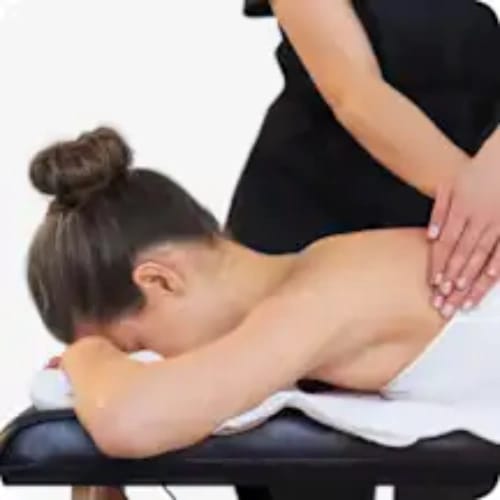 Hectic day care stress relief massage
