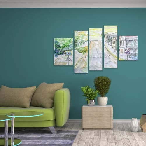 Living room painting