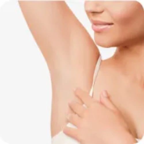 Underarm waxing (honey)