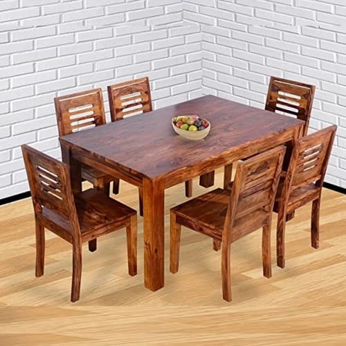 6 Seater dining table & chairs cleaning
