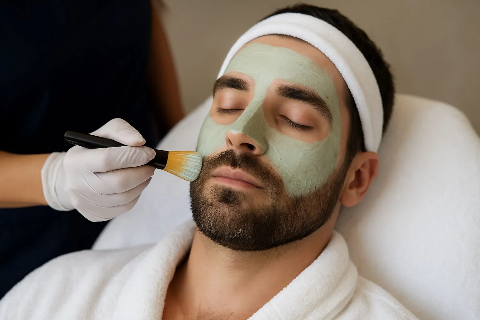 Skin hydrating facial