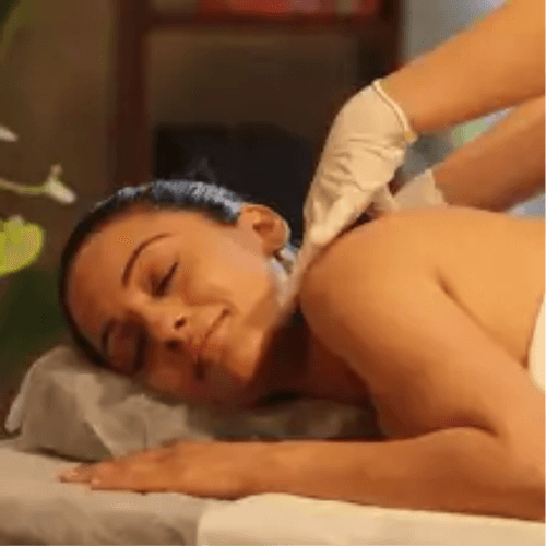 Top-to-toe stress relief massage